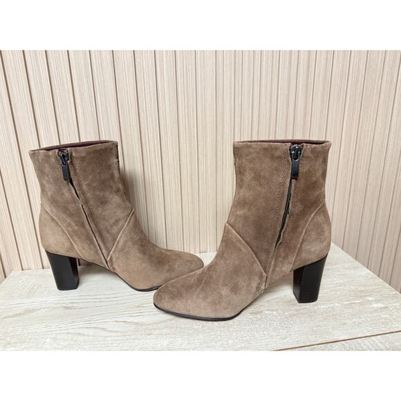 Franco Sarto Pia Leather Zipper Ankle Boots Womens Sz 6 Brand New - Picture 8 of 10